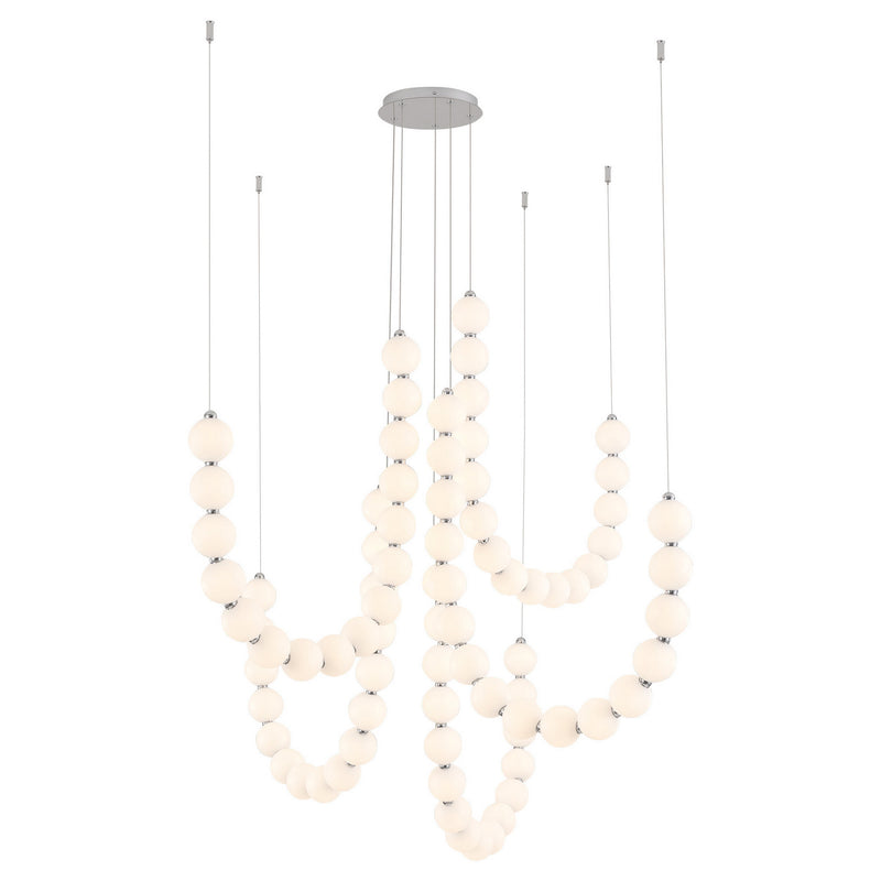Alora - CH321805CH-RT - LED Chandelier - Akoya - Chrome