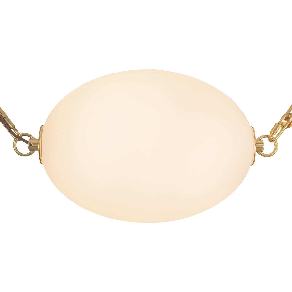 Alora - CH360105PTBOP - LED Chandelier - Mineral - Patina Brass/Opal Glass