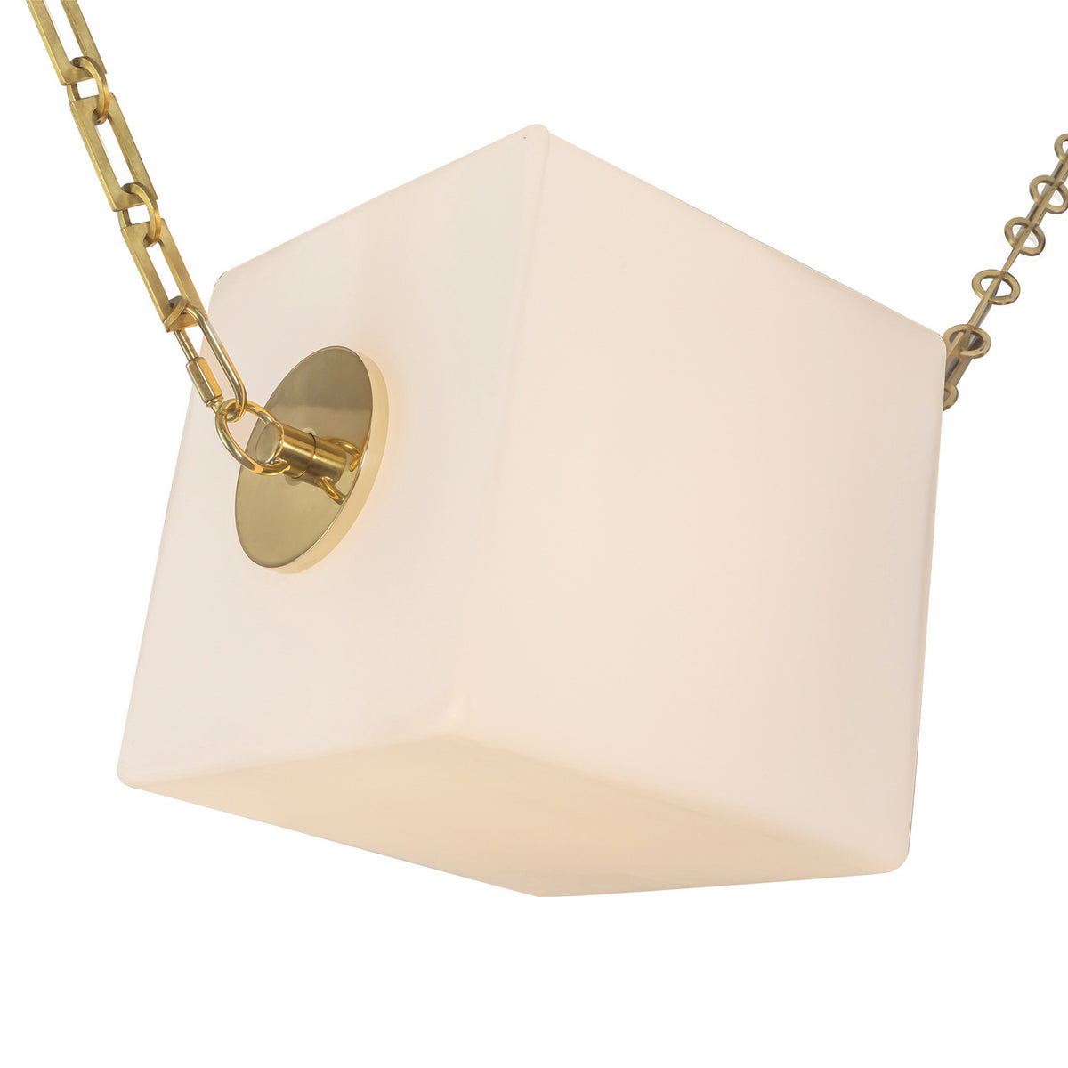 Alora - CH360105PTBOP - LED Chandelier - Mineral - Patina Brass/Opal Glass