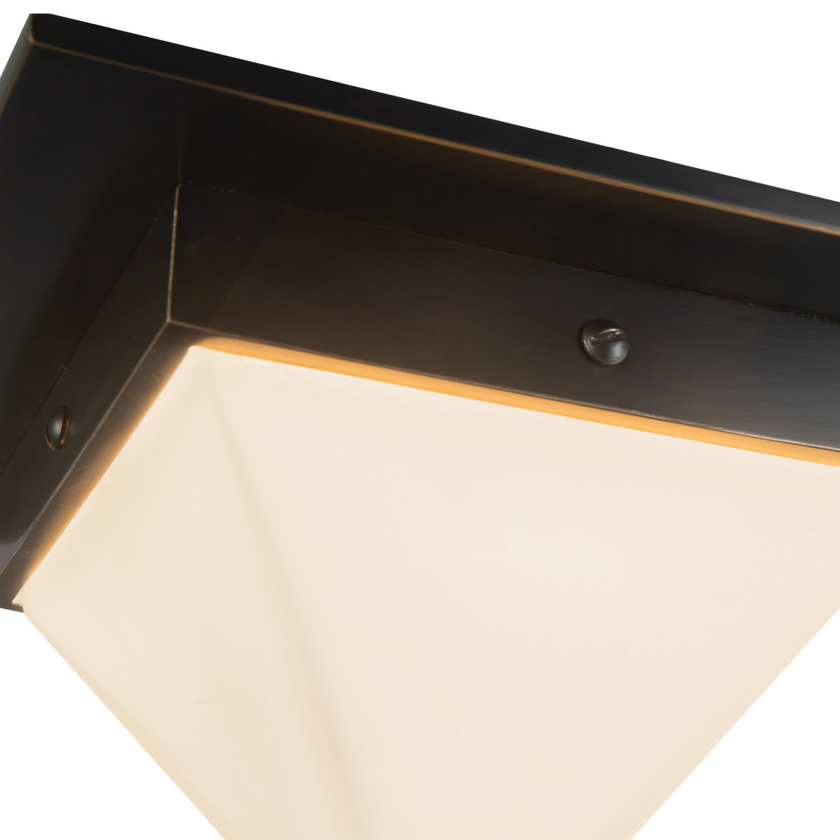 Alora - FM345084UBOP - One Light Flush Mount - Mineral - Urban Bronze/Matte Opal Glass