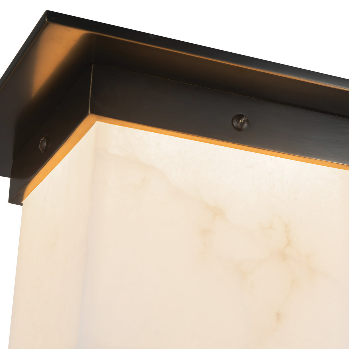 Alora - FM356085UBAR - One Light Flush Mount - Mineral - Urban Bronze/Alabaster