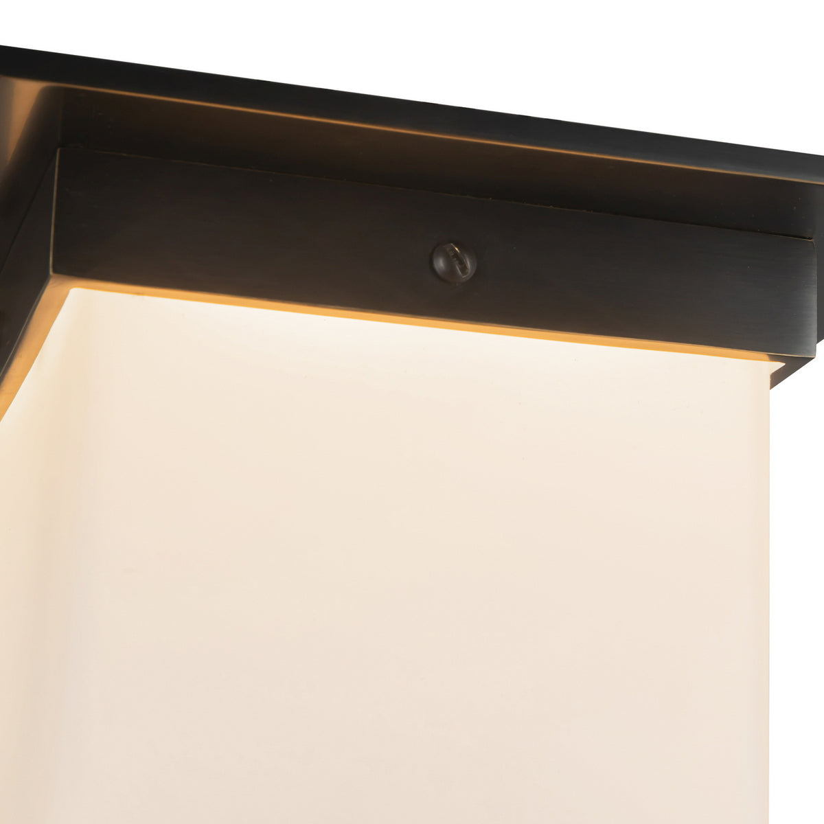 Alora - FM356085UBOP - One Light Flush Mount - Mineral - Urban Bronze/Matte Opal Glass
