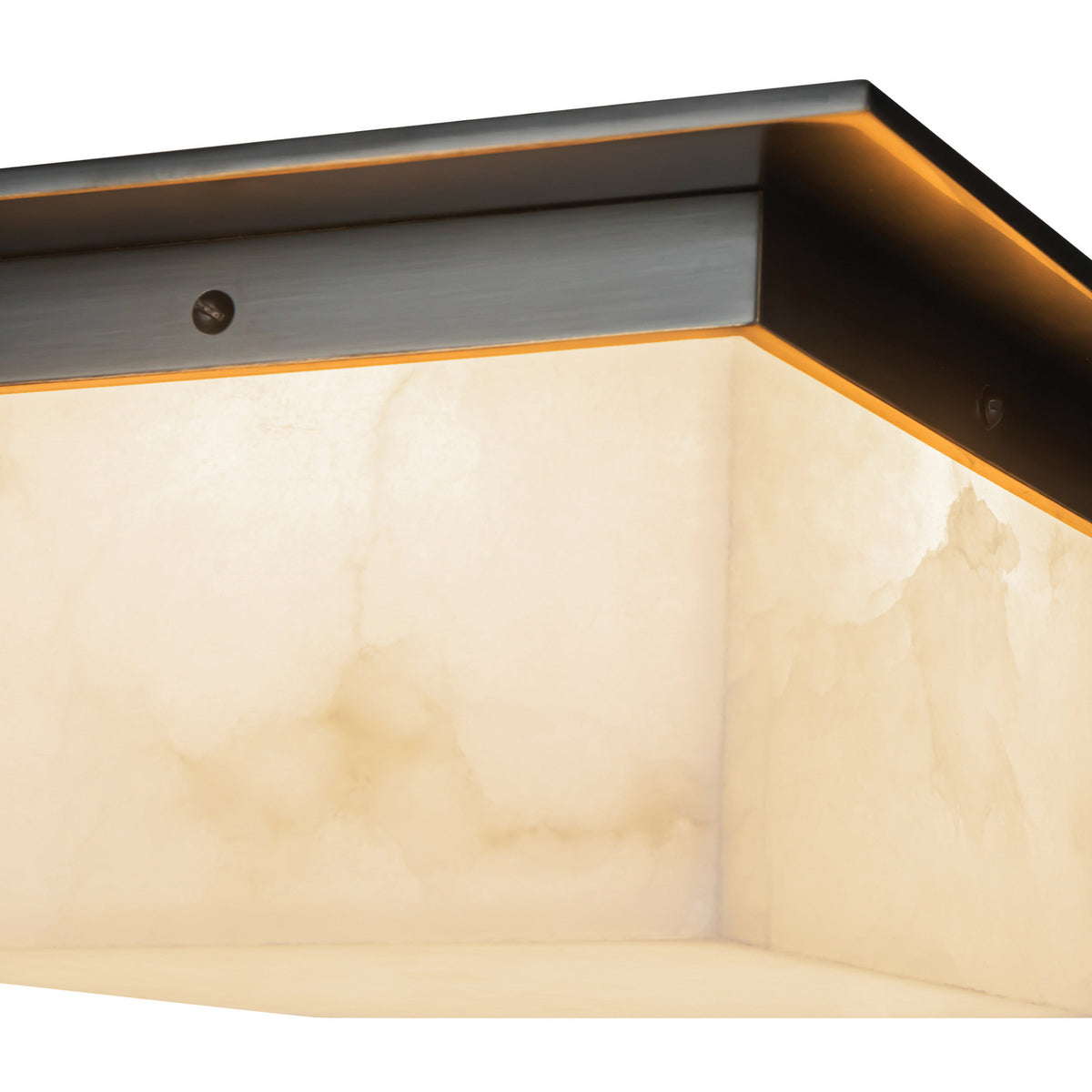 Alora - FM356115UBAR - Two Light Flush Mount - Mineral - Urban Bronze/Alabaster