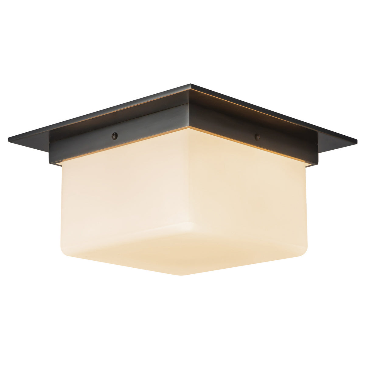 Alora - FM356115UBOP - Two Light Flush Mount - Mineral - Urban Bronze/Matte Opal Glass