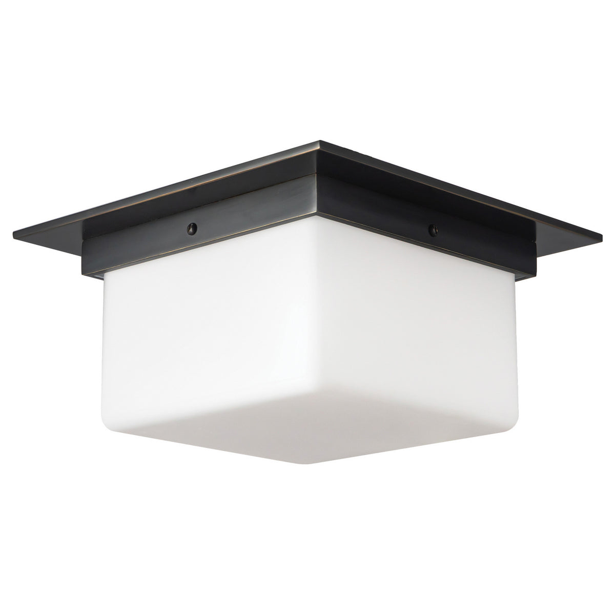 Alora - FM356115UBOP - Two Light Flush Mount - Mineral - Urban Bronze/Matte Opal Glass