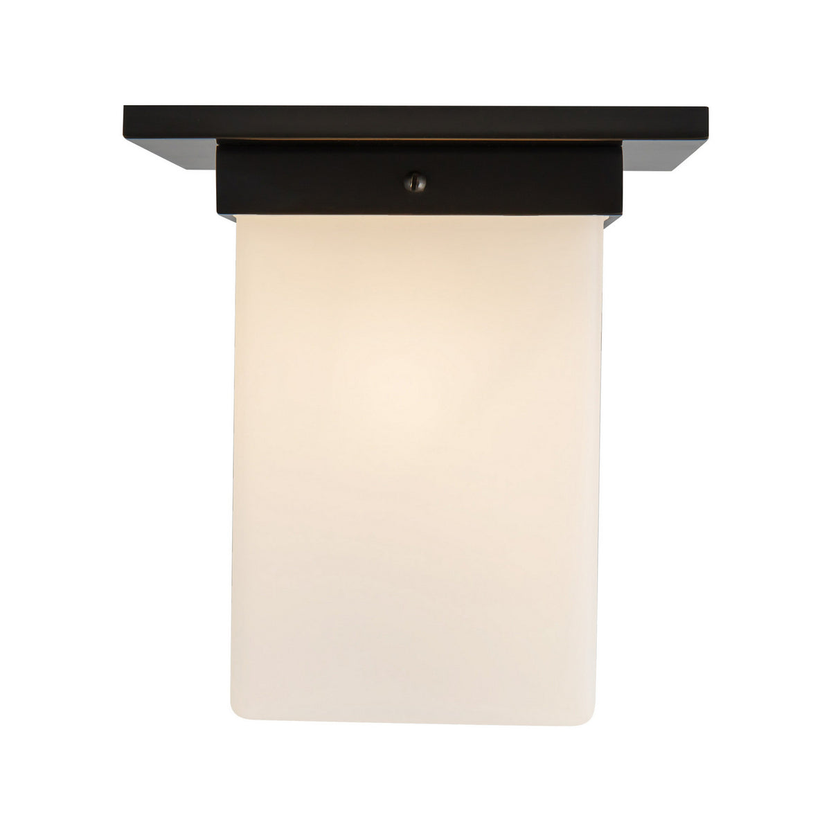 Alora - FM356808UBOP - One Light Flush Mount - Mineral - Urban Bronze/Matte Opal Glass