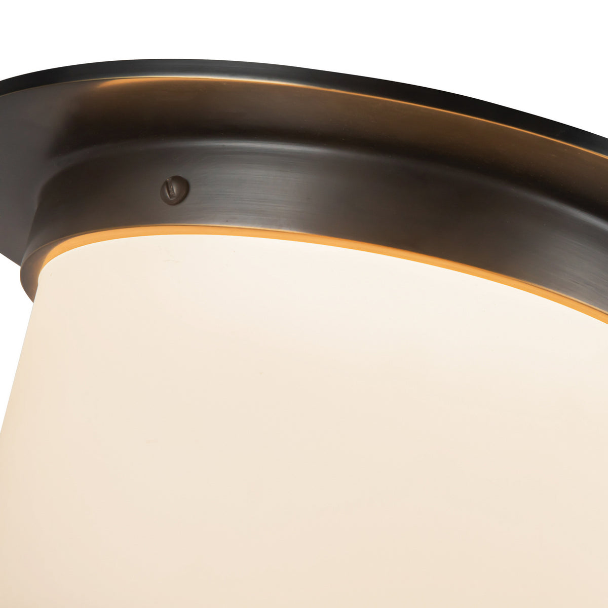 Alora - FM360115UBOP - Two Light Flush Mount - Mineral - Urban Bronze/Matte Opal Glass