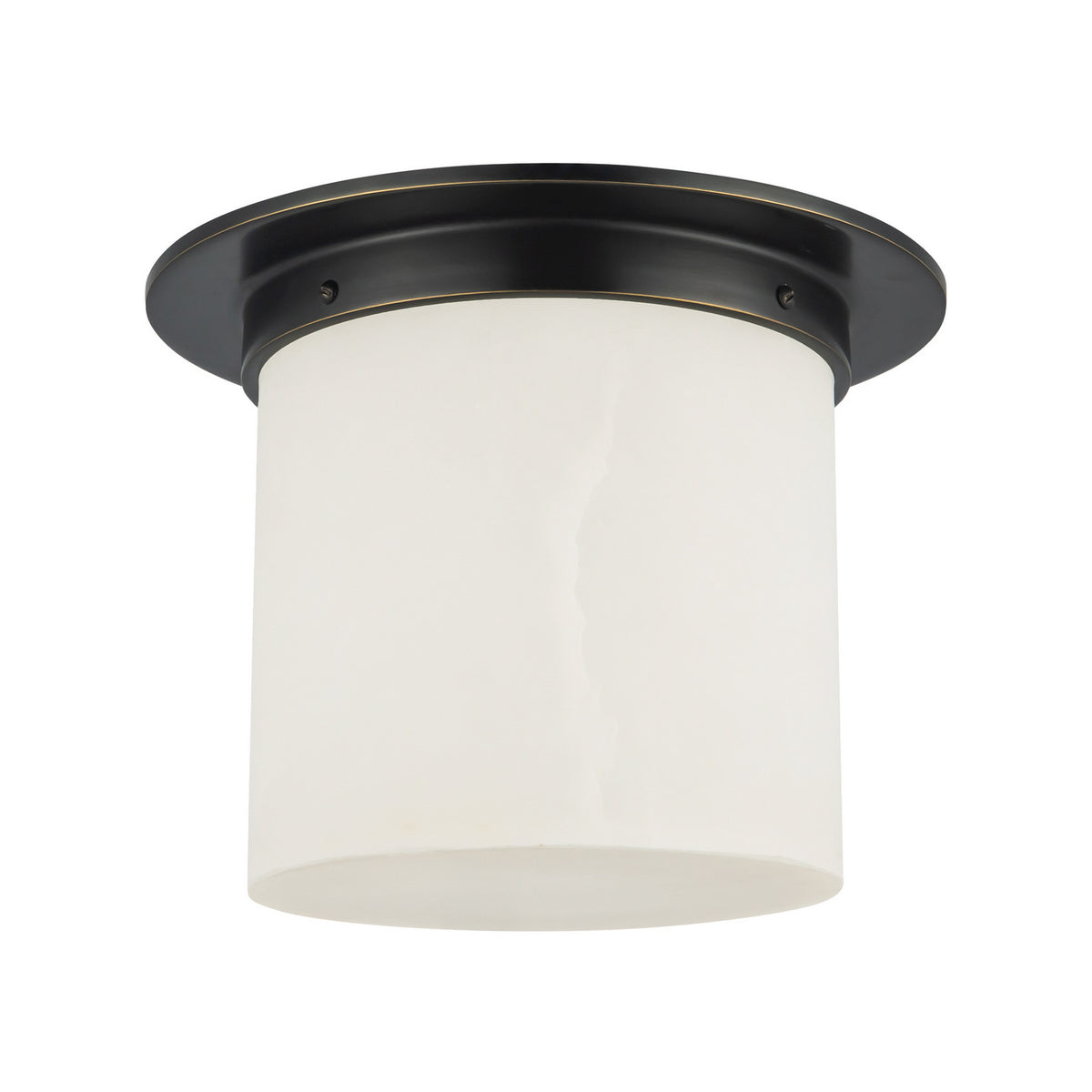 Alora - FM360118UBAR - One Light Flush Mount - Mineral - Urban Bronze/Alabaster