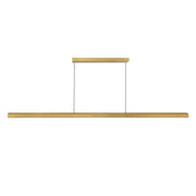 Alora - LP403160BG - LED Linear Pendant - Dottie - Brushed Gold