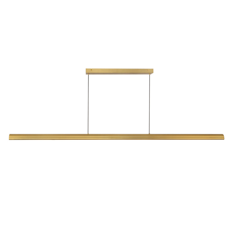 Alora - LP403160BG - LED Linear Pendant - Dottie - Brushed Gold