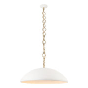Alora - PD423028AW - One Light Pendant - Grant - Antique White