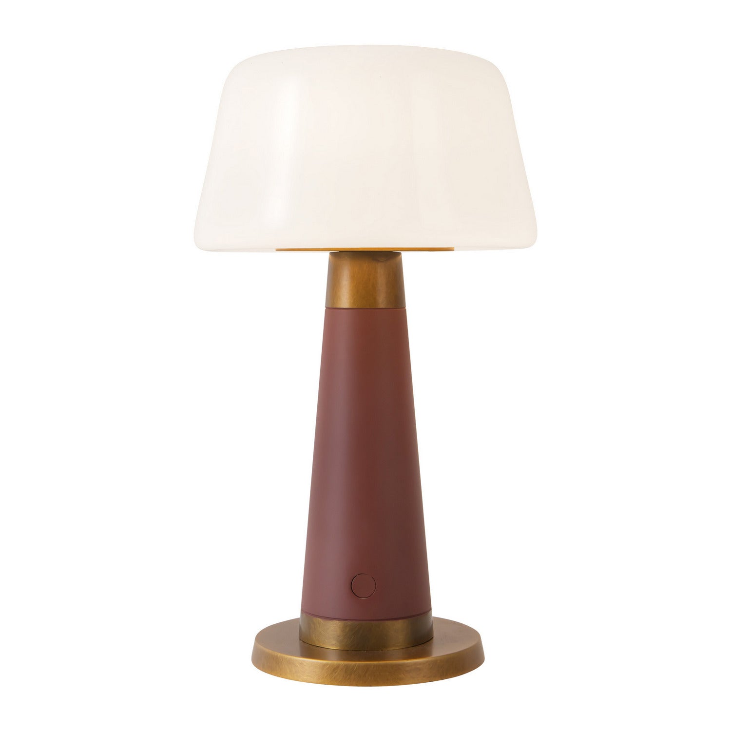 Alora - TL314106BGD - LED Table Lamp - Clemence - Burgundy