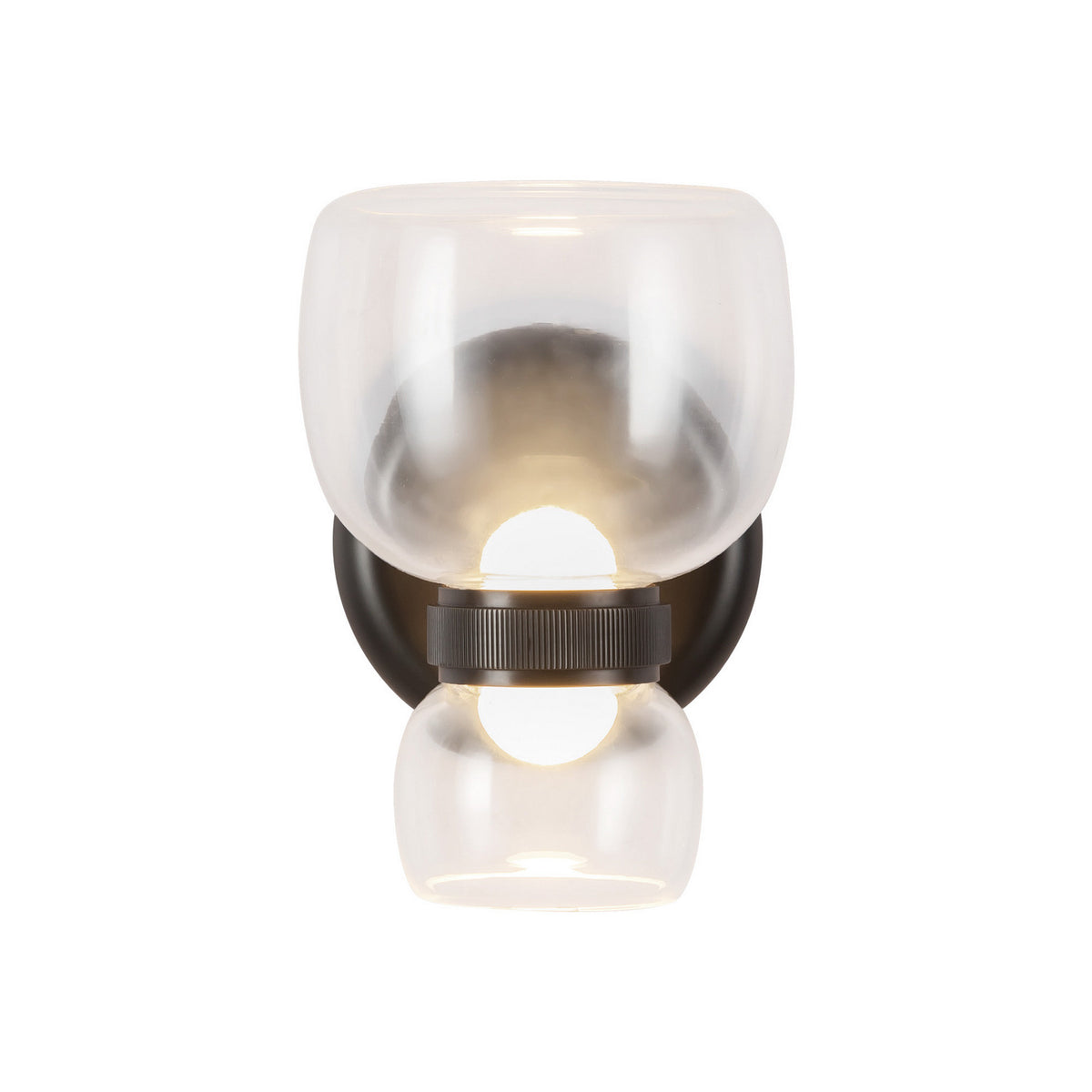 Alora - WV310205UBCL - LED Bathroom Vanity - Sutton - Urban Bronze/Clear Glass