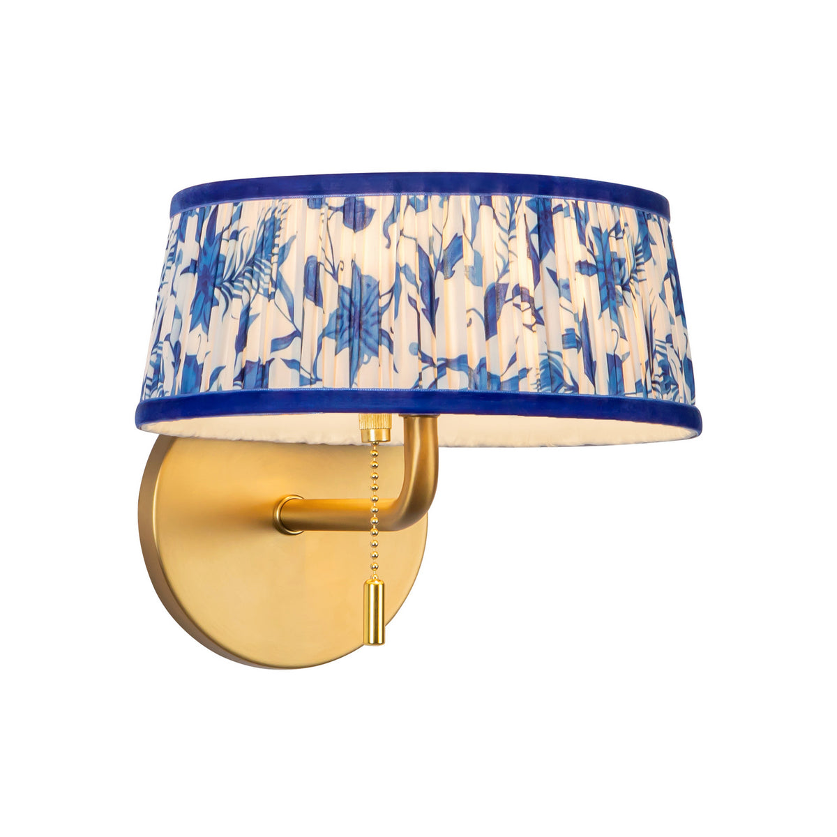 Alora - WV675208BGBL - Two Light Bathroom Vanity - Scout - Brushed Gold/Blue Linen