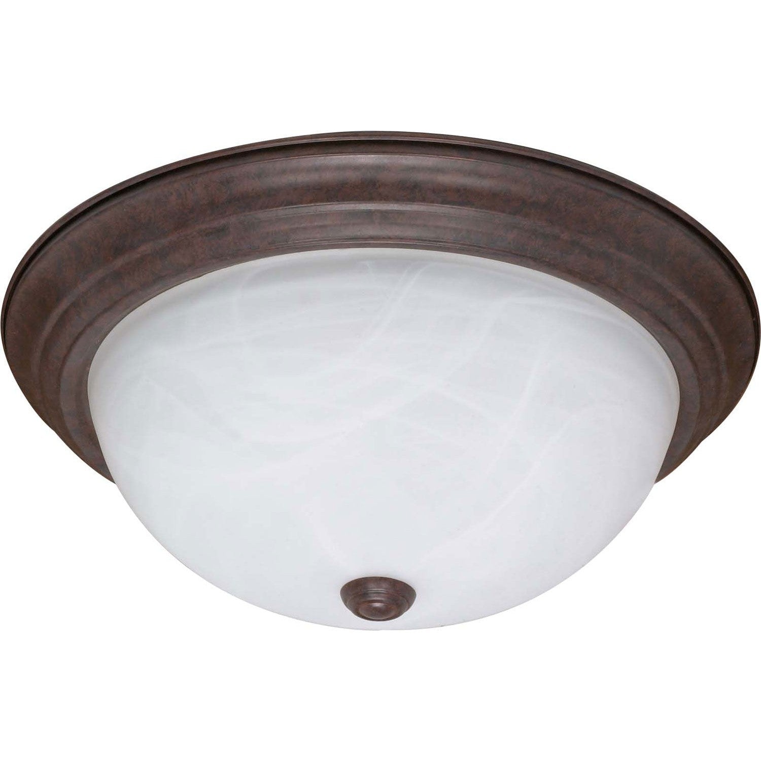 Nuvo Lighting - 60-207 - Three Light Flush Mount - Flush Mounts Old Bronze - Old Bronze