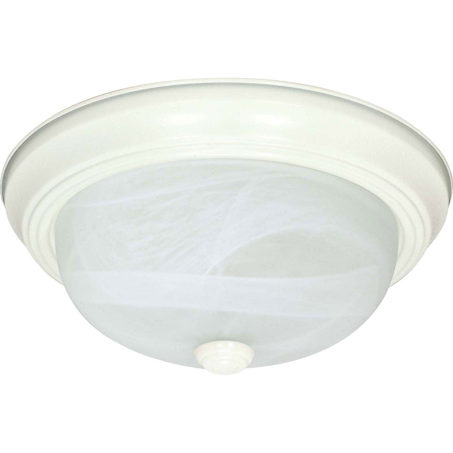 Nuvo Lighting - 60-223 - Three Light Flush Mount - Flush Mounts Textured White - Textured White