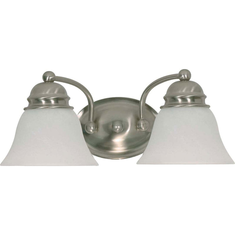 Nuvo Lighting - 60-341 - Two Light Vanity - Empire - Brushed Nickel