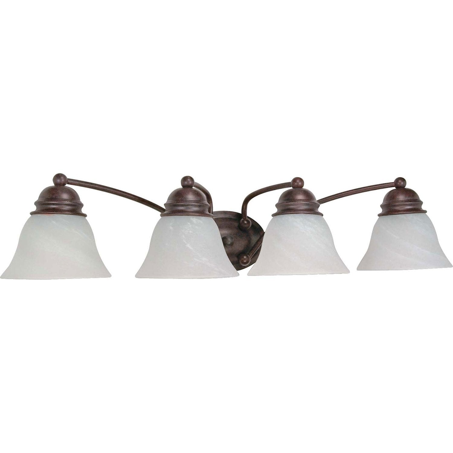 Nuvo Lighting - 60-347 - Four Light Vanity - Empire - Old Bronze