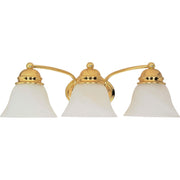 Nuvo Lighting - 60-350 - Three Light Vanity - Empire - Polished Brass