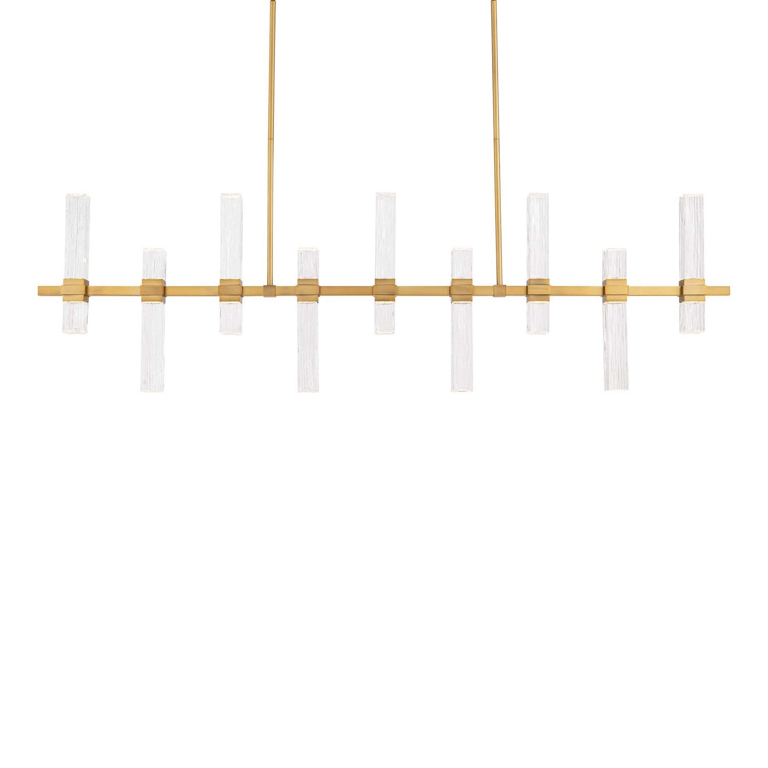 Modern Forms - PD200657-TWA-AB - LED Linear Pendant - Cinaplex - Aged Brass