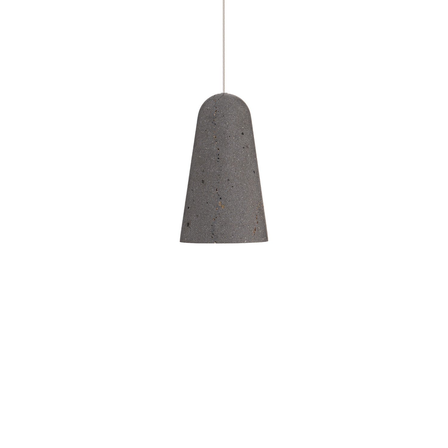 Modern Forms - PD-4510-30-BV/BK - LED Mini Pendant - Pompeii - Bassalt Stone/Black