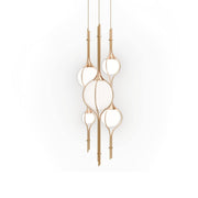 Modern Forms - PD600605R-TWA-VB - LED Pendant - Skyla - Vintage Brass