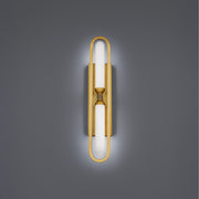 Modern Forms - WS208625-AB - LED Wall Sconce - Whitt - Aged Brass