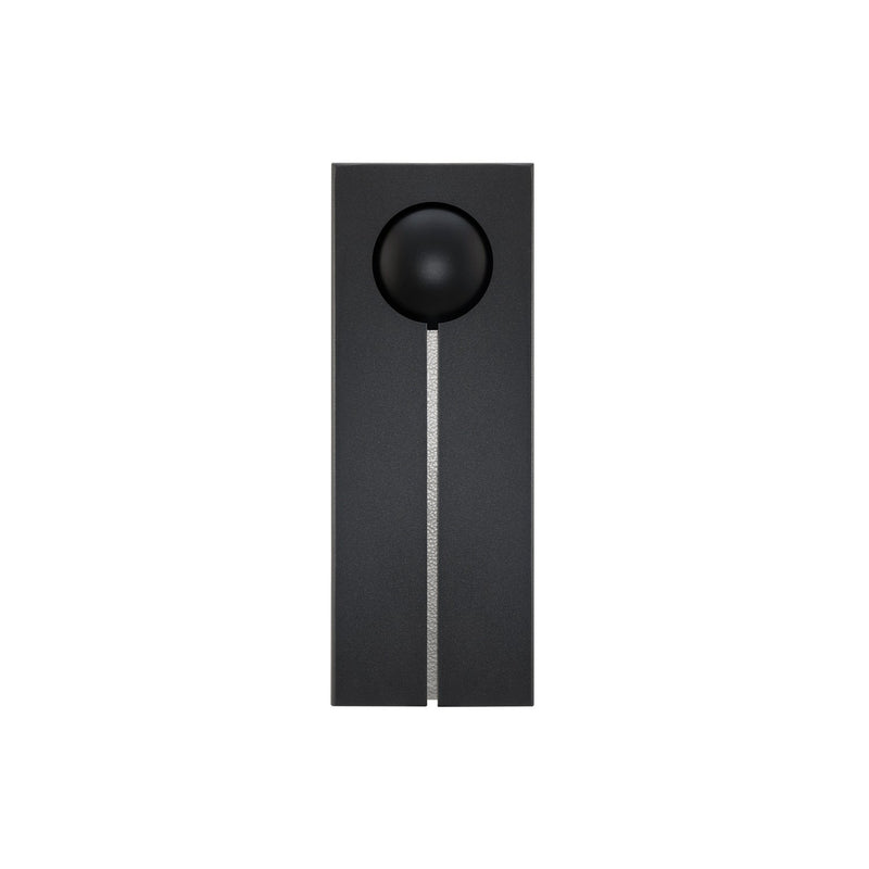 Modern Forms - WS-W20524-BK/BN - LED Outdoor Wall Sconce - Keyhole - Black/Textured Brushed Nickel