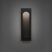Modern Forms - WSW246624-BV/BK - LED Outdoor Wall Sconce - Cadey - Basalt Stone/Black
