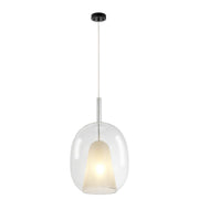 Artcraft - AC11219CL - One Light Pendant - Dusk - Black
