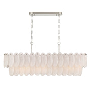 Artcraft - AC12264SN - Nine Light Island Chandelier - Serena - Satin Nickel
