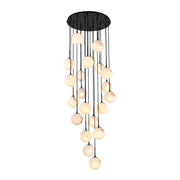 Artcraft - AC12281BK - 21 Light Lantern - Nightfall - Black