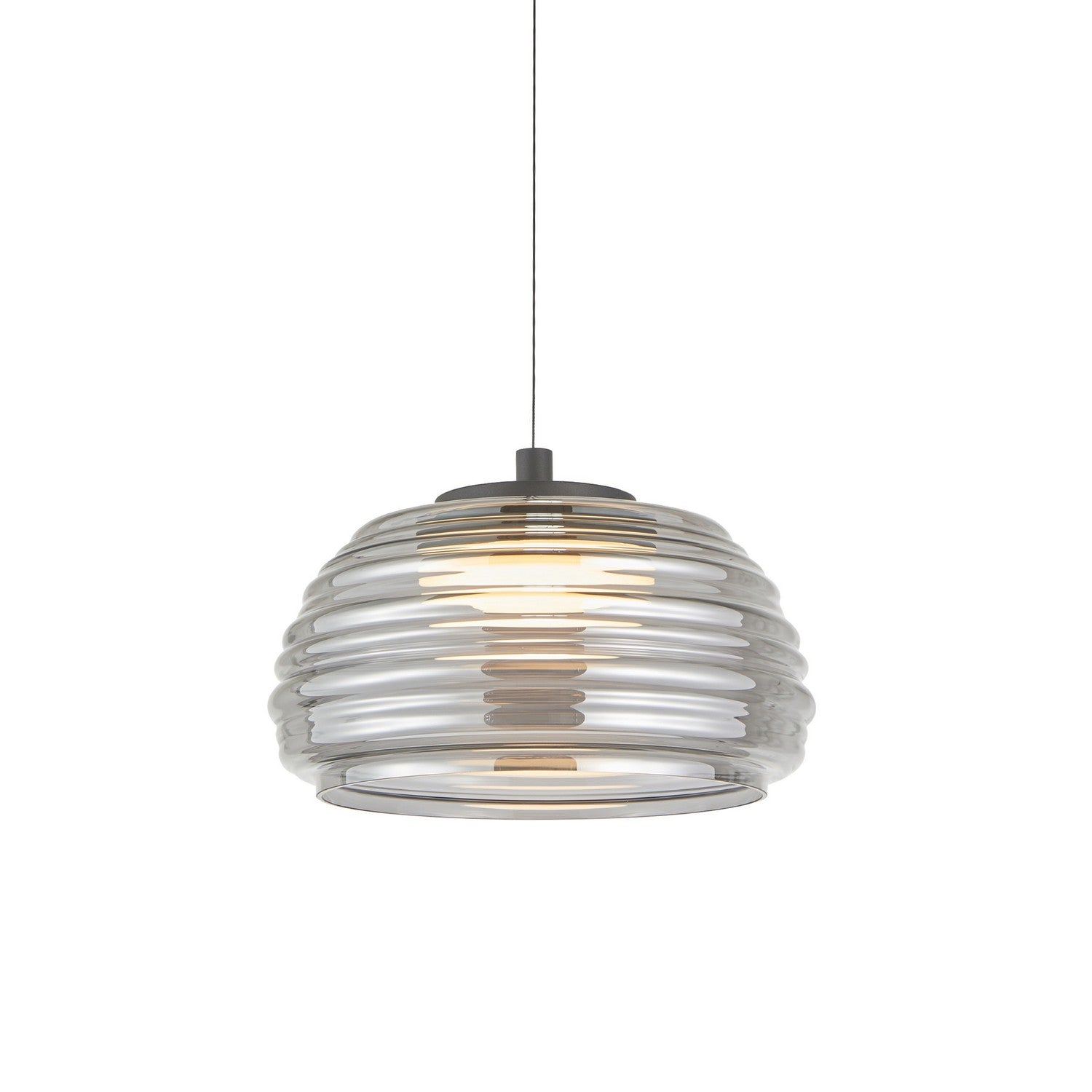 Artcraft - AC5010SM - LED Pendant - Haze - Black/Smoke