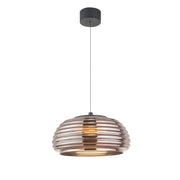 Artcraft - AC5011EC - LED Pendant - Haze - Black/Espresso Copper