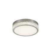 Artcraft - AC5057BN - LED Flushmount - Chevron - Brushed Nickel