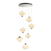 Artcraft - AC5087GR - LED Chandelier - Solara - Graphite