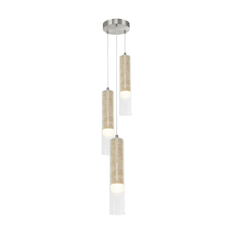 Artcraft - AC5103BN - LED Pendant - Zara - Brushed Nickel