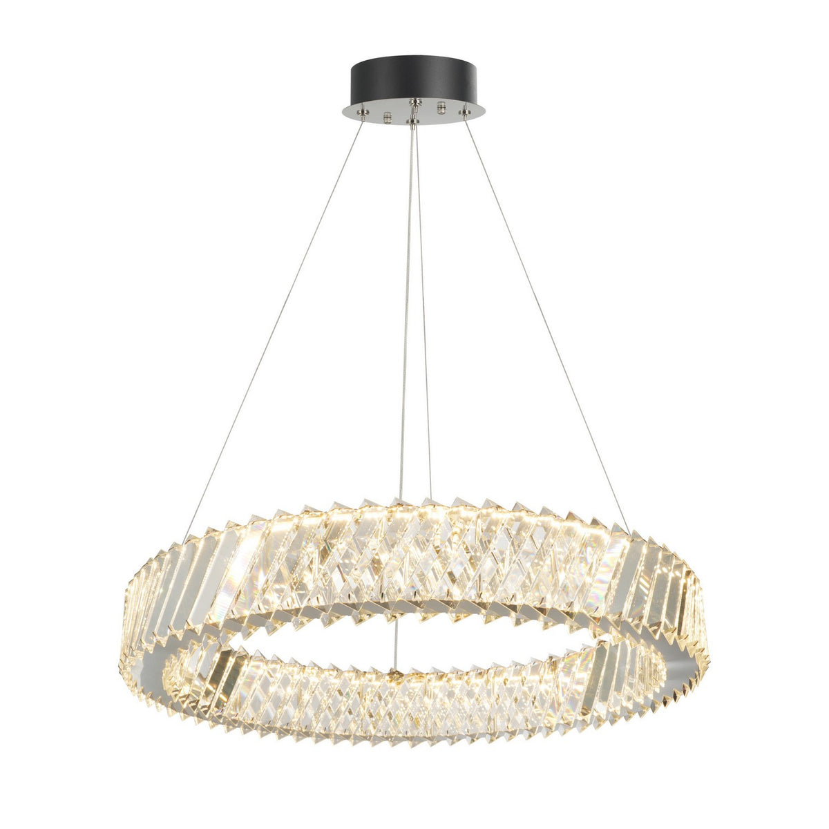 Artcraft - AC5131PN - LED Chandelier - Alya - Polished Nickel