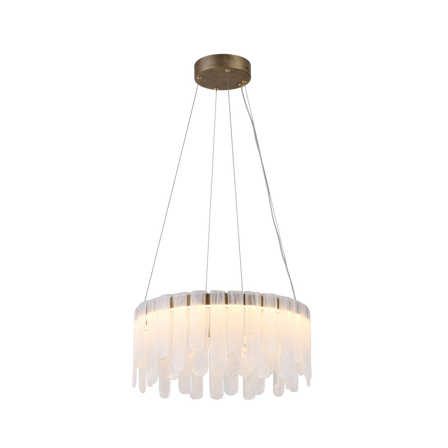 Artcraft - AC6123LB - LED Lantern - Roselle - Legacy Brass