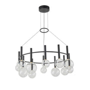 Artcraft - AC6852BK - LED Chandelier - Terra - Black
