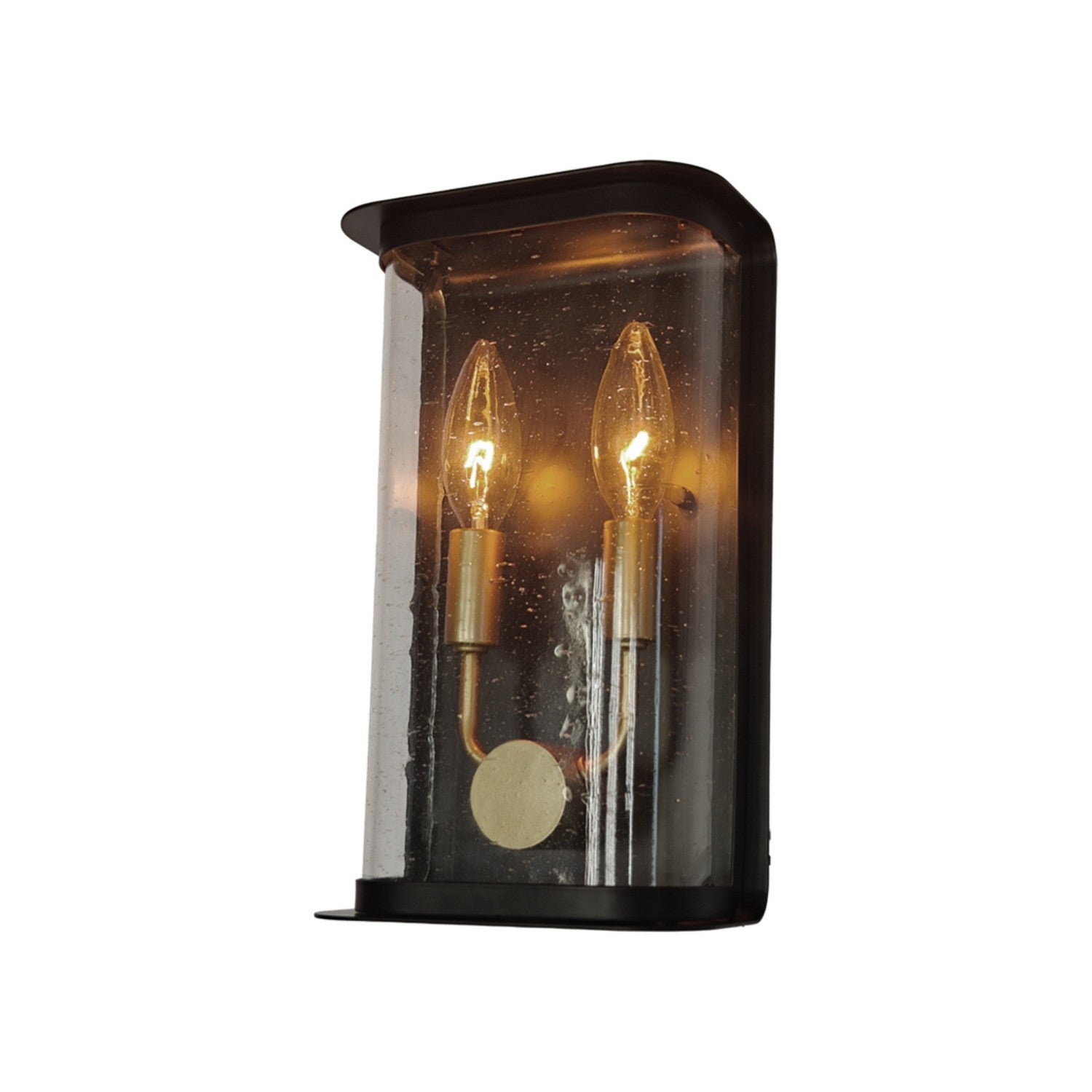 Artcraft - AC8970BK - Two Light Outdoor Lantern - Stonegate - Black