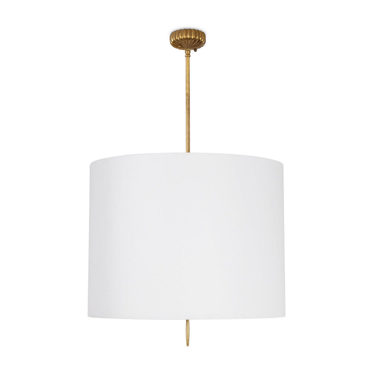 Regina Andrew - 16-1519WT - Three Light Pendant - Clove - Antique Gold Leaf