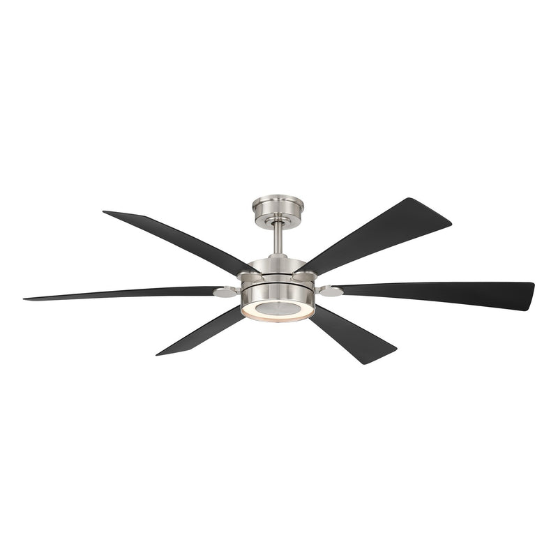 Minka Aire - F773L-BN/CL - 60" Ceiling Fan - Brenix - Brushed Nickel