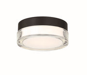 Modern Forms - FM-W44812-27-BK - LED Outdoor Flush Mount - Pi - Black