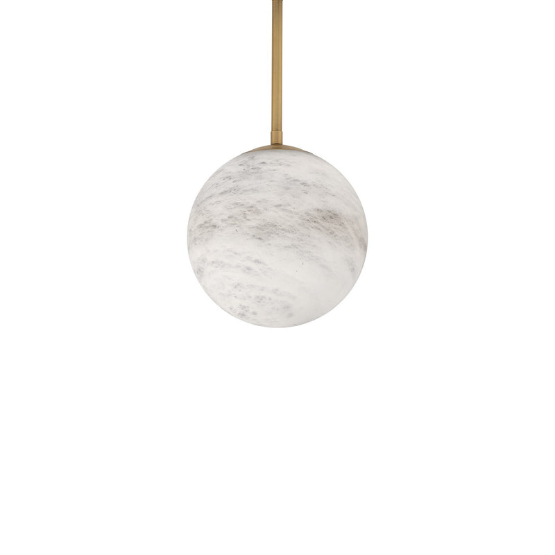Modern Forms - PD-34408-35-AB - LED Mini Pendant - Pisces - Aged Brass