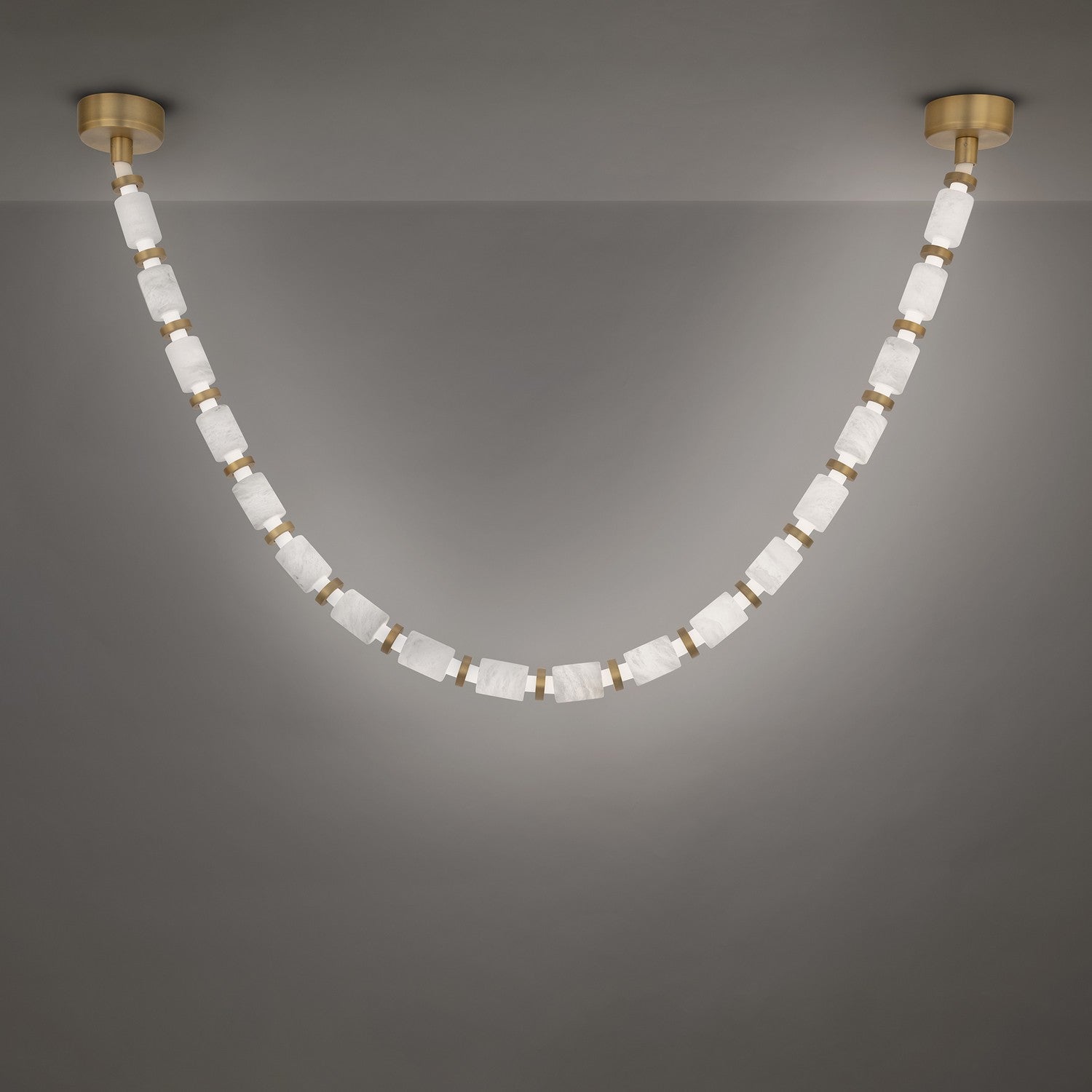 Modern Forms - PD-62418IC-35-AB - LED Chandelier - Entice - Aged Brass