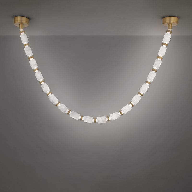 Modern Forms - PD-62418IC-35-AB - LED Chandelier - Entice - Aged Brass