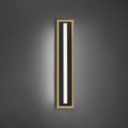 Modern Forms - WS-10427-40-BK/AB - LED Wall Sconce - Lyrikal - Black/Aged Brass