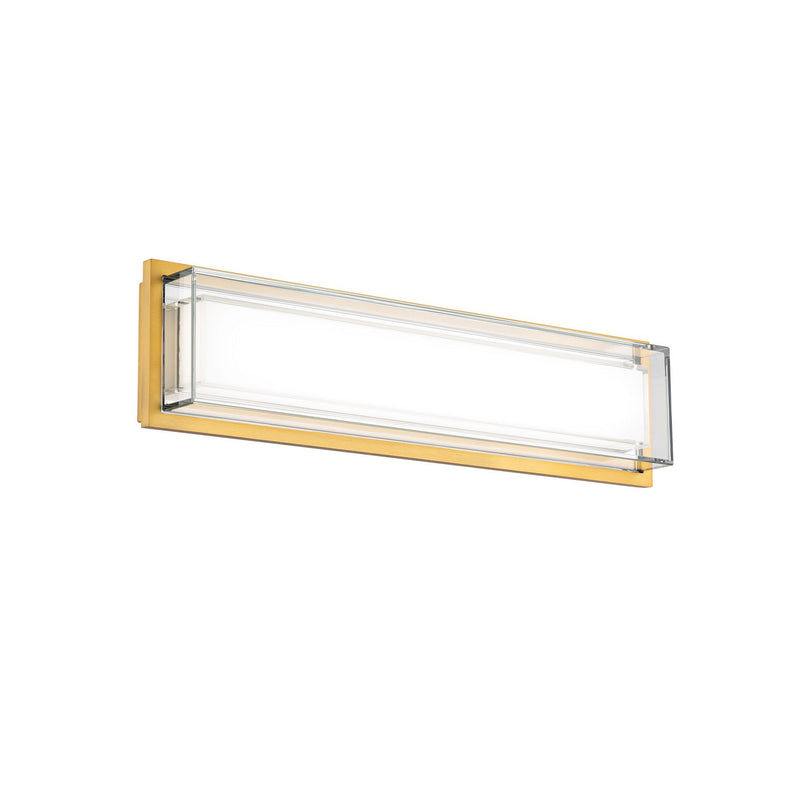 Modern Forms - WS-16520-40-AB - LED Bath Vanity - Ice Bar - Aged Brass