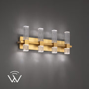Modern Forms - WS200624-TWA-AB - LED Bath Vanity - Cinaplex - Aged Brass